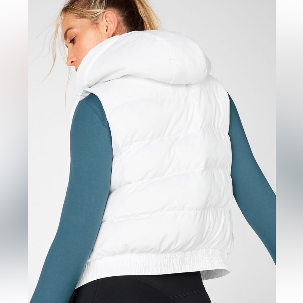 Fabletics Expedition Puffer Vest w/ Detachable Hood